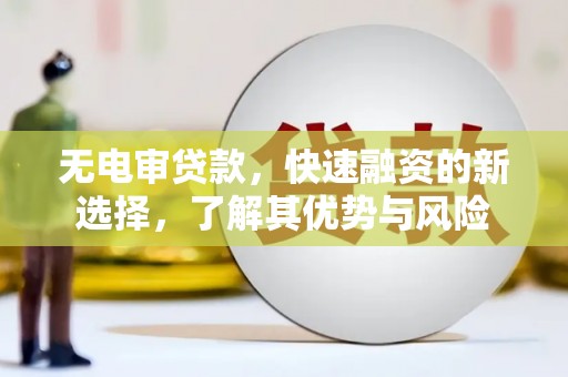 盐埔无电审贷款，快速融资的新选择，了解其优势与风险