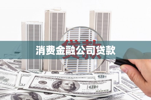 盐埔消费金融公司贷款