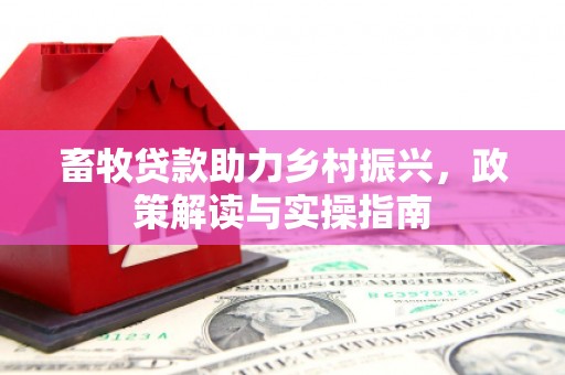 盐埔畜牧贷款助力乡村振兴，政策解读与实操指南
