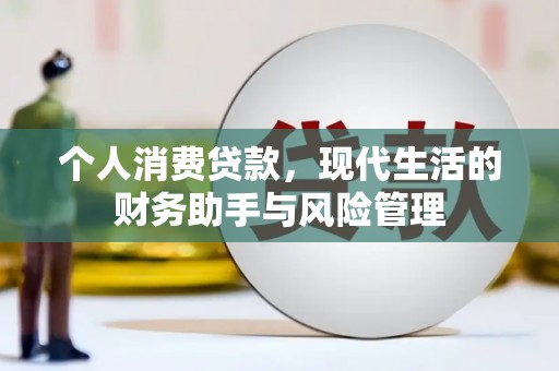 盐埔个人消费贷款，现代生活的财务助手与风险管理