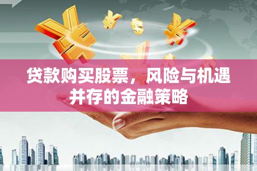 盐埔贷款购买股票，风险与机遇并存的金融策略
