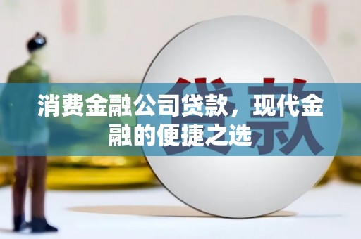 盐埔消费金融公司贷款，现代金融的便捷之选