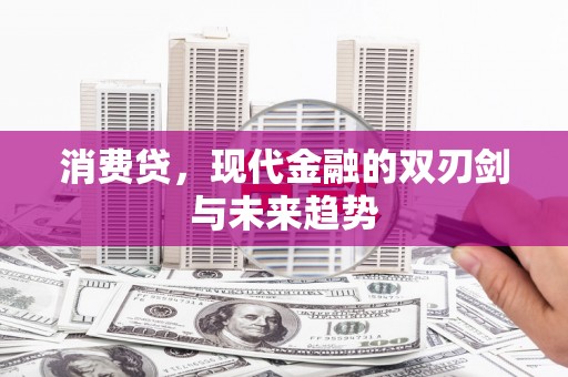 盐埔消费贷，现代金融的双刃剑与未来趋势