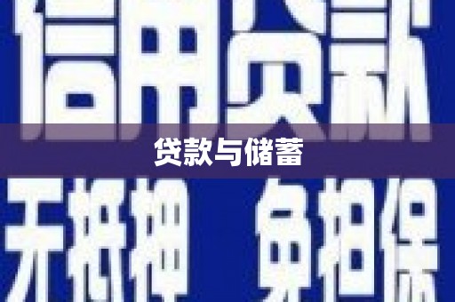 盐埔贷款与储蓄