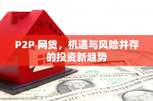 盐埔P2P 网贷，机遇与风险并存的投资新趋势