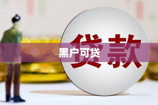 盐埔黑户可贷