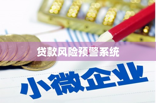 盐埔贷款风险预警系统
